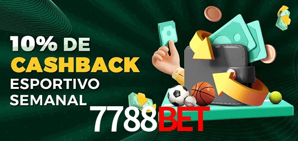 10% de bônus de cashback na 7788bet